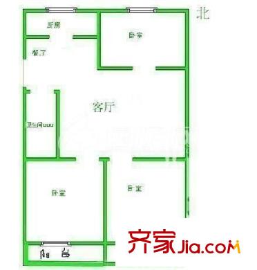 夢山新村 戶型圖