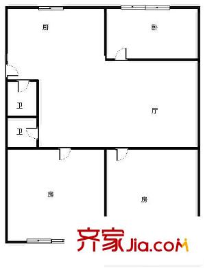 夢山新村 戶型圖