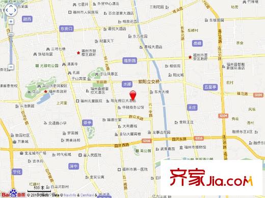 龍庭花園交通圖