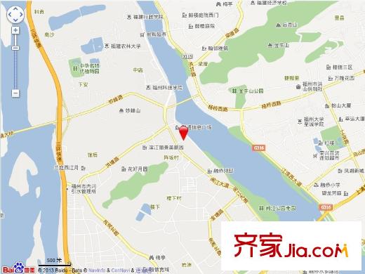 閩發(fā)江灣御景交通圖