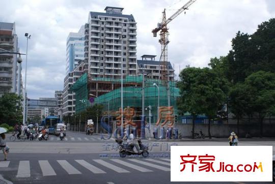 菁華領(lǐng)秀交通圖交通：十字路口