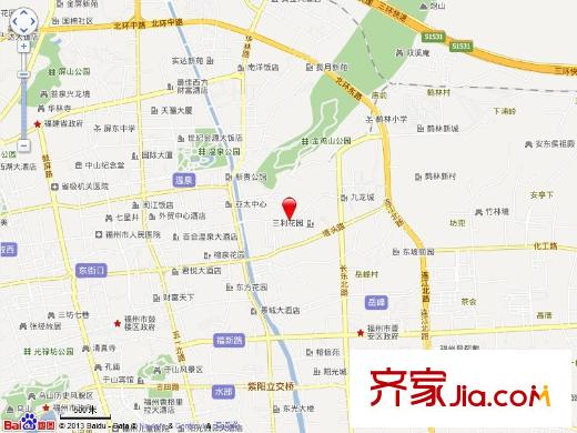 嘉源欣苑交通圖