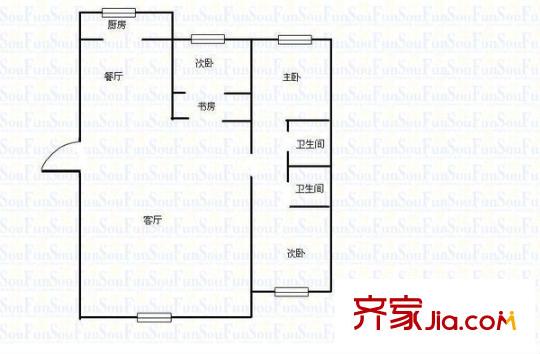 海京樓 戶型圖