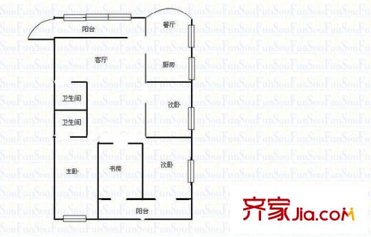 海京樓 戶(hù)型圖