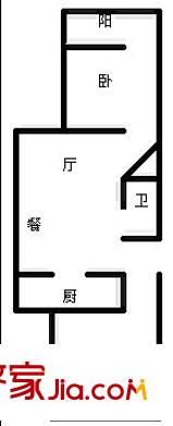 福鍋小區(qū) 3室戶型圖