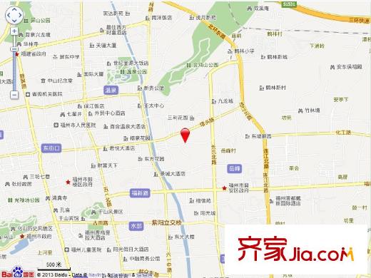 福鍋小區(qū)交通圖