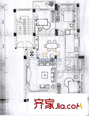 居住主題公園 戶型圖