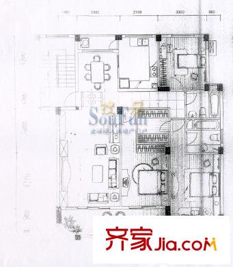 居住主題公園 戶型圖