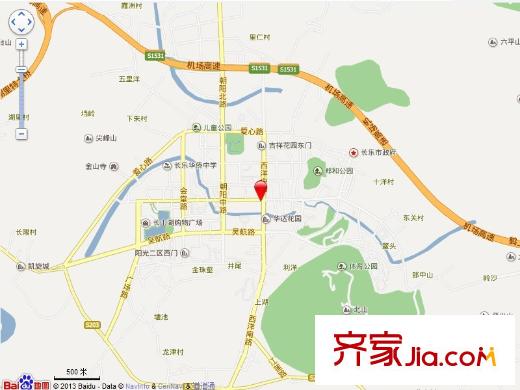 惠航大廈交通圖