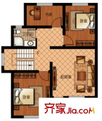 弘業(yè)俊園戶型圖3室1廳 戶型圖 3室1廳