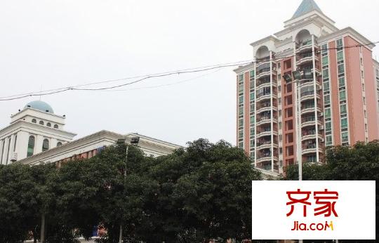 匯特城外景圖 