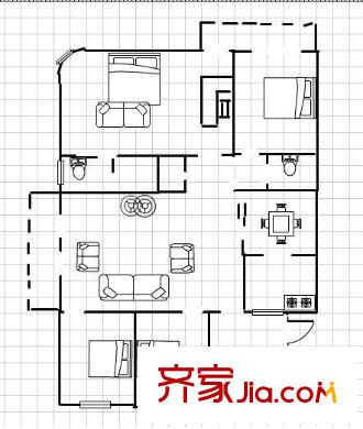 城市之春 戶(hù)型圖