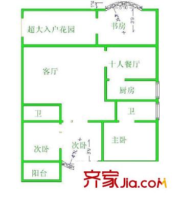 城市之春 戶型圖
