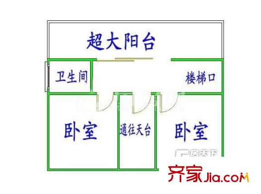 蒼霞新城嘉盛苑 戶型圖