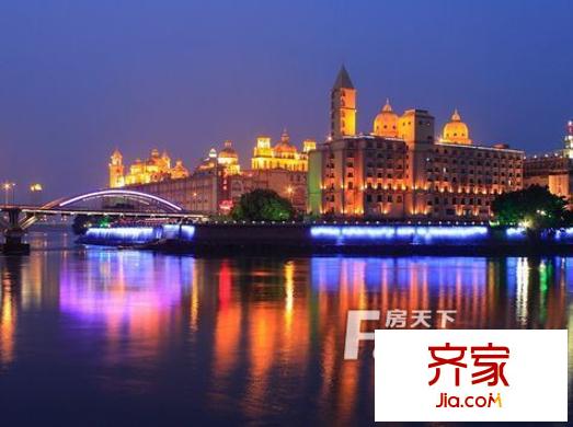中州島外景圖 