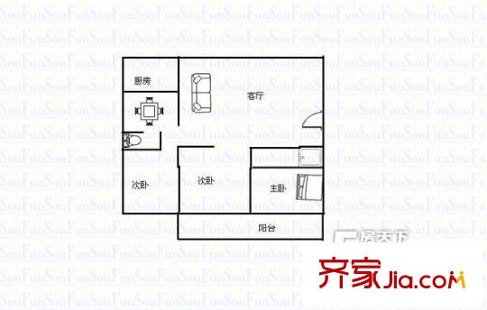 愛心花園 戶型圖