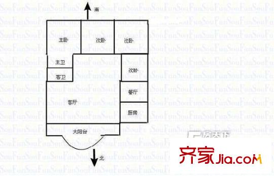 愛心花園 戶型圖