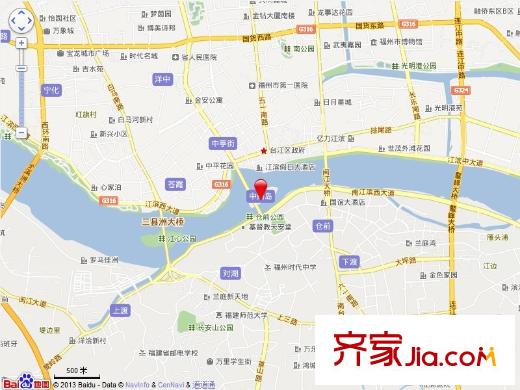 中州島交通圖
