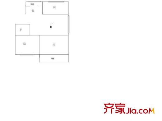 瀛福小區(qū) 3室 戶型圖