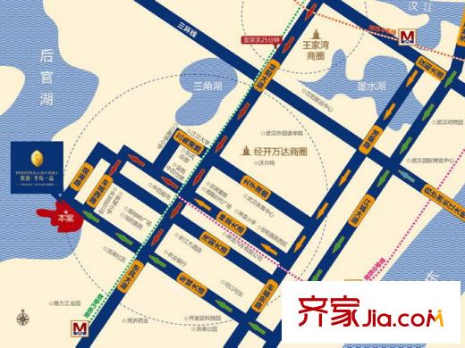聯(lián)投半島區(qū)位圖
