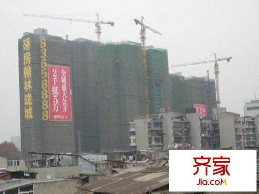 平方米房翰林瓏城樓盤遠(yuǎn)景1（20120209）