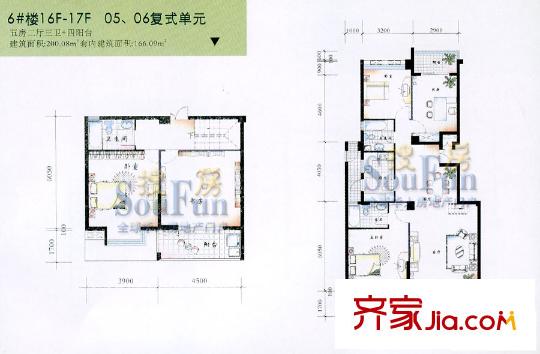 聯(lián)邦廣場(chǎng) 戶型圖