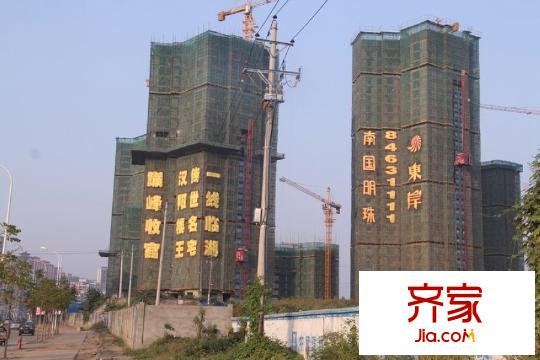 南國(guó)明珠四期東岸1、2號(hào)樓工程進(jìn)度（2014.11.11）