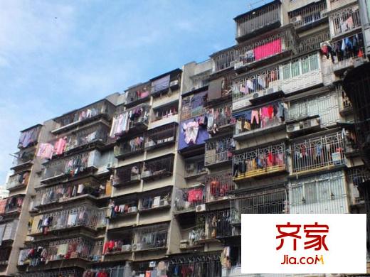 建新新村外景圖 