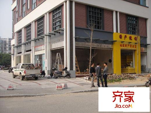 君臨盛世茶亭外景圖 3月工程進(jìn)度