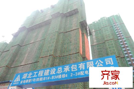 金地天悅工地門口（20150818）
