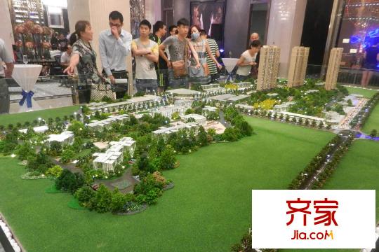 金地天悅售樓部?jī)?nèi)（20150818）