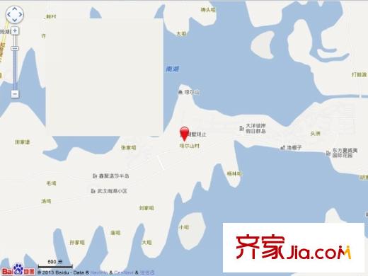 湖墅觀止別墅交通圖電子圖