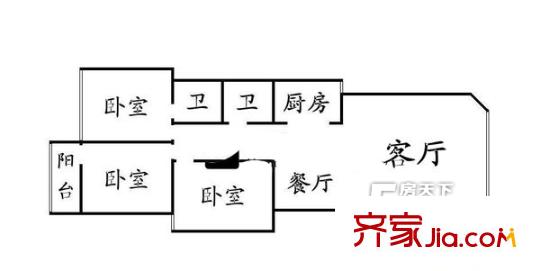 博美詩(shī)邦二期 戶型圖
