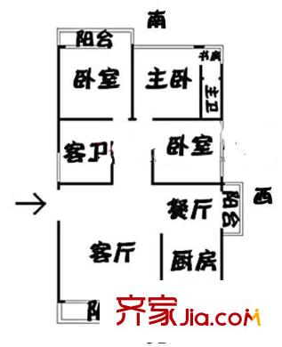 博美詩(shī)邦二期 戶型圖