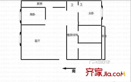 陽光花園一區(qū) 戶型圖