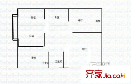 陽光花園一區(qū) 戶型圖
