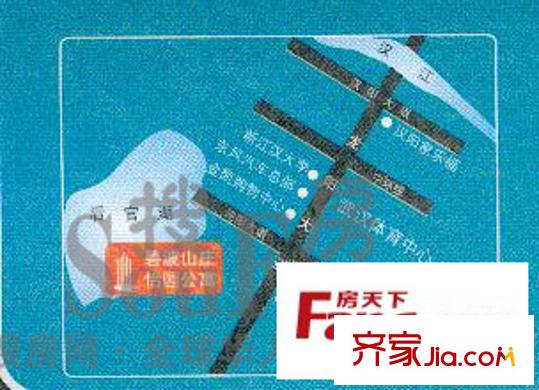 碧波山莊怡園公寓交通圖