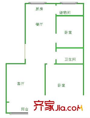 四季植物花園 戶型圖
