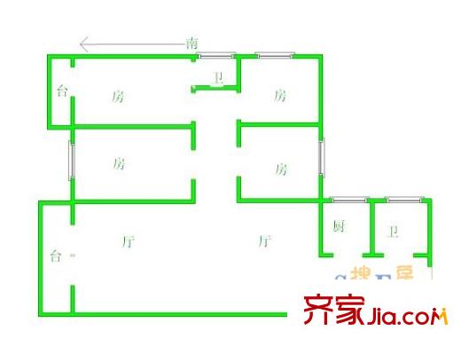 漢正花園 戶型圖