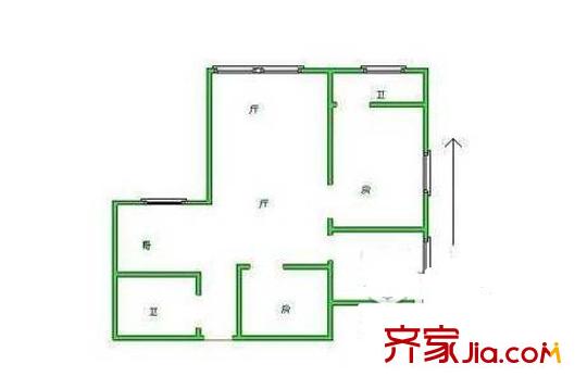 漢正花園 戶型圖