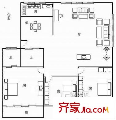 福機新村 戶型圖