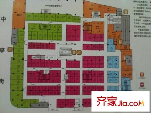 中亭街G區(qū) 1室 戶型圖