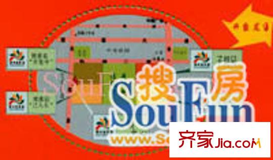 新大地家園子期園交通圖