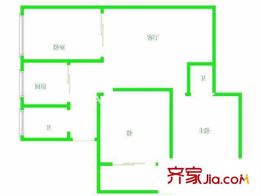 祥美花園戶型圖