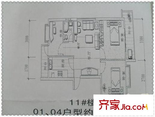 融鳳江濱271號23層戶型圖