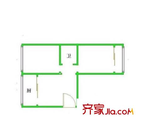 電車宿舍 戶型圖