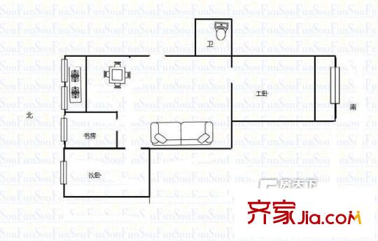 紅星新村 戶型圖