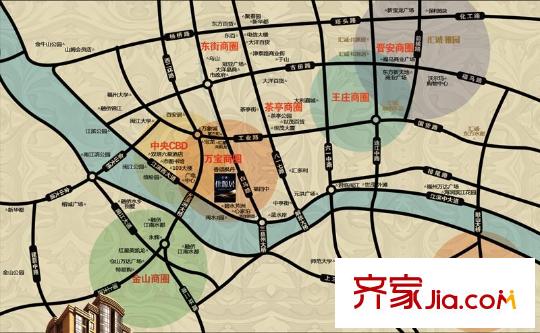 匯誠(chéng)佳源居交通圖區(qū)位圖