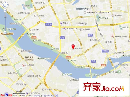 匯誠(chéng)佳源居交通圖
