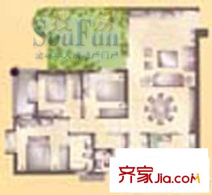 福泰華庭  戶型圖